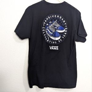 VANS Men's LArge Graphic T-shirt 55 Year Vansiversary